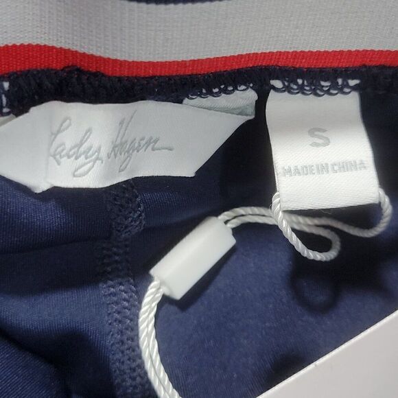 Lady Hagen Golf Skort Womens Size Small UPF 50 Stars Patriotic Pull On Skirt NEW - Picture 9 of 13